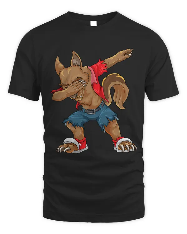 Dabbing Werewolf Halloween Costume Creepy Boys Kids Dab