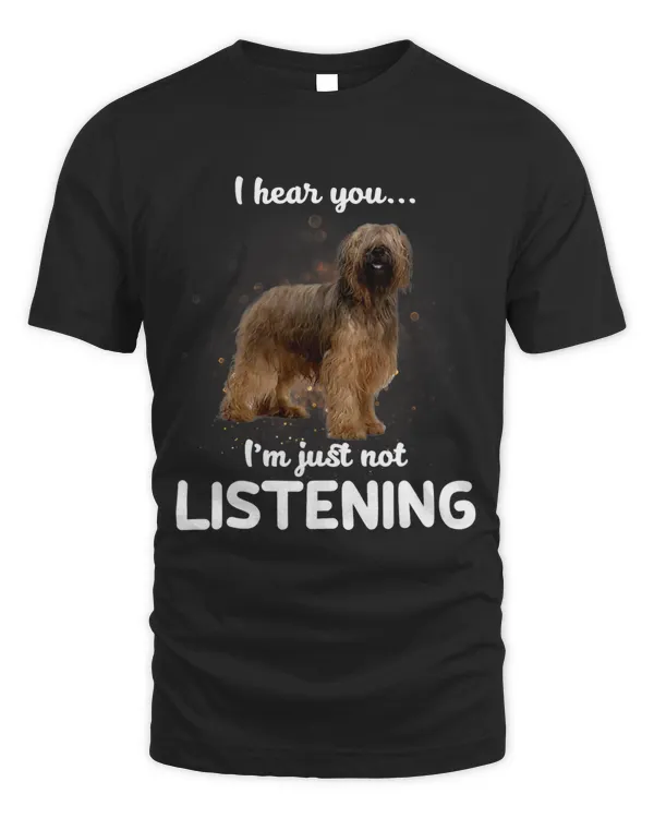 Briard Dog I Hear You Not Listening