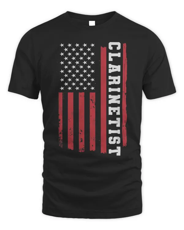 Clarinet Clarinetist Instrument USA US Flag