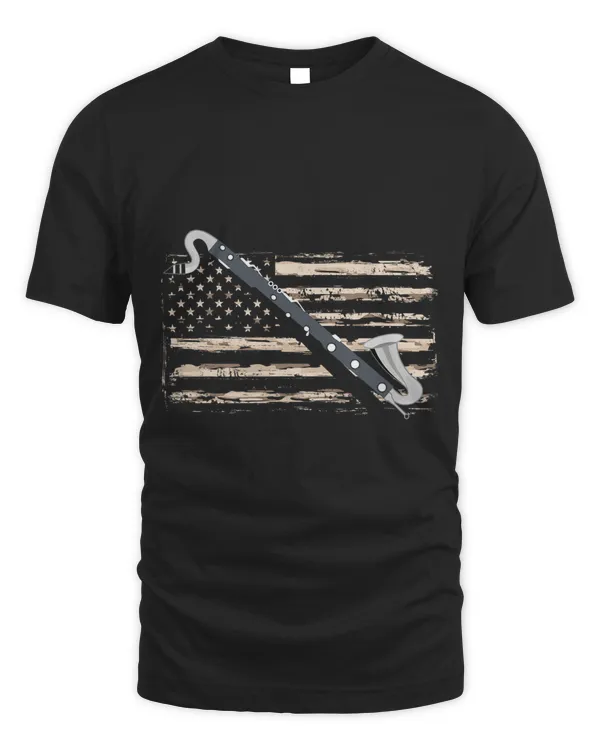 Bass Clarinet Camouflage American Flag Clarinetist