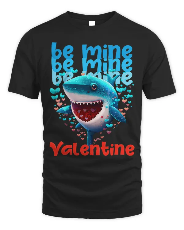 Be Mine Valentine Shark Valentines Day