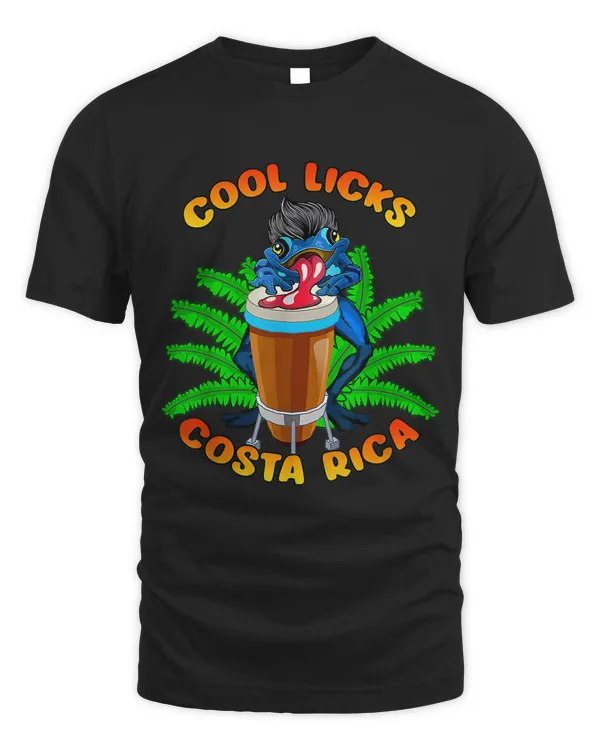 Cool Licks Poison Dart Frogs Retro Rockabilly Pompadour