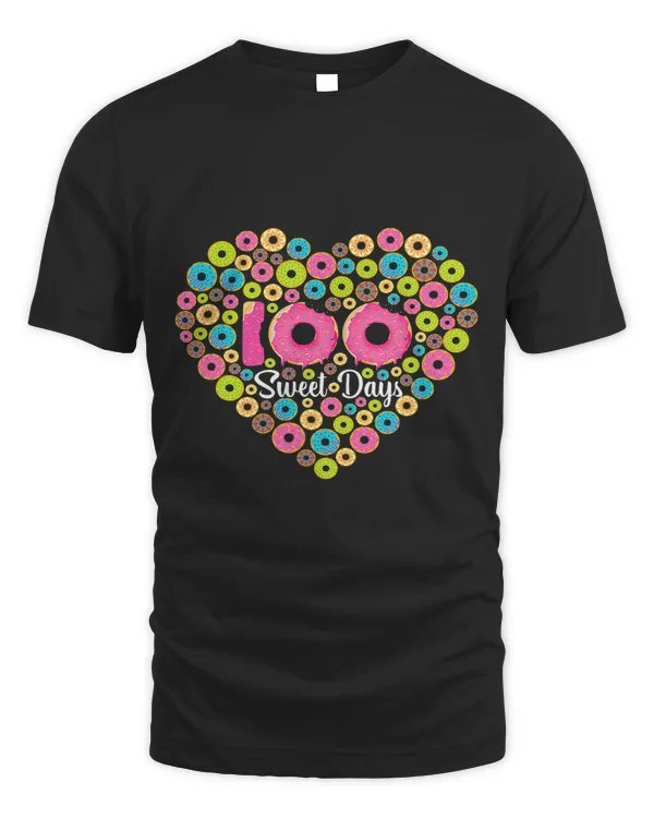 Happy 100th Day Of School Donuts 100 Sweet Days Teacher Kids