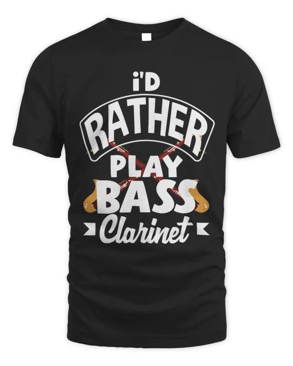 Bass Clarinet Player Clarinetist Rather Play Bass Clarinet