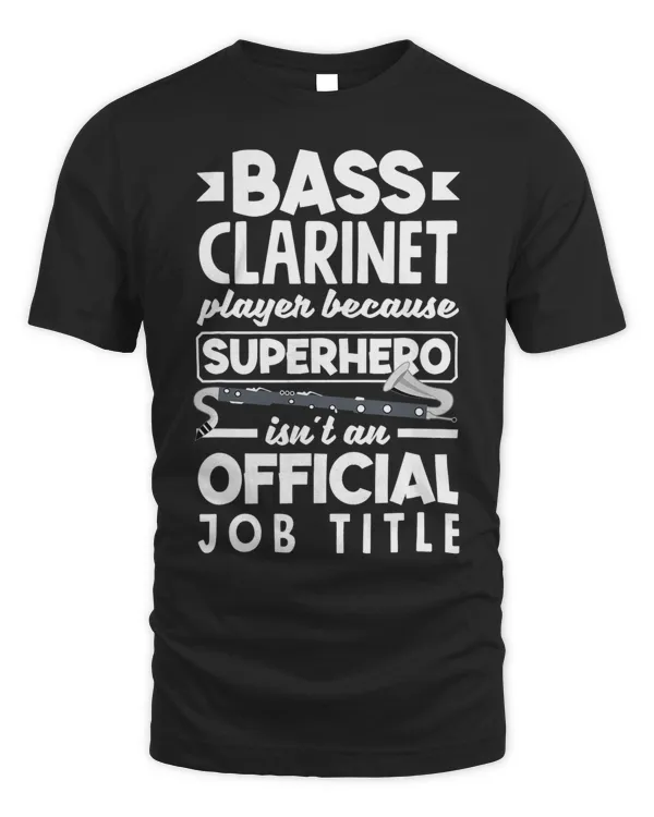 Bass Clarinet Player Funny Clarinetist Superhero Clarinet