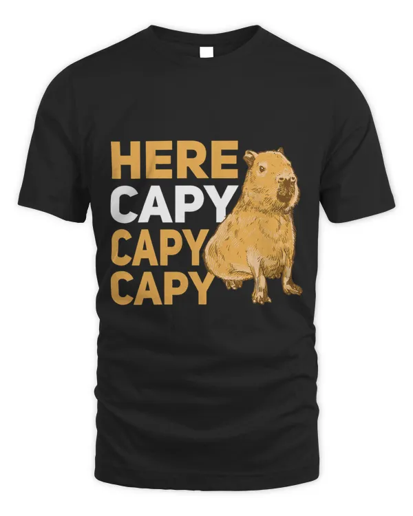 Capybaras Funny Capibara Rodent Capybara Here Capy