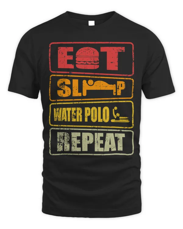 Eat sleep water polo repeat gift for water polo player