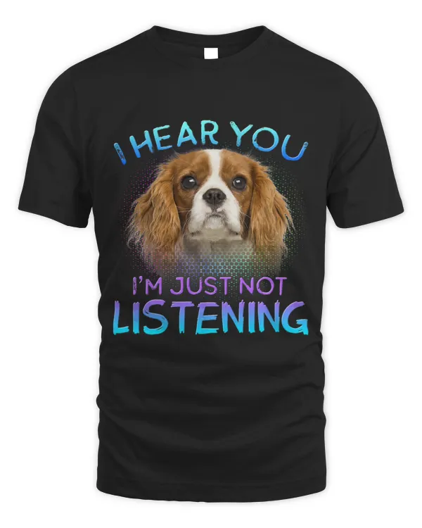 Cavalier King Charles Spaniel I hear you not listening 6