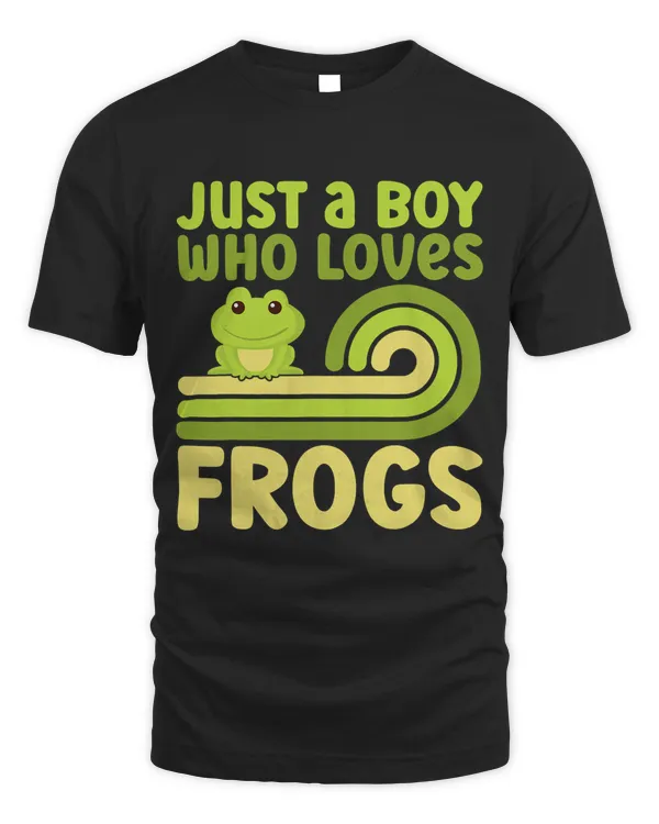 Cute Frog Design For Boys Kids Toad Catcher Pet Animal Lover 2