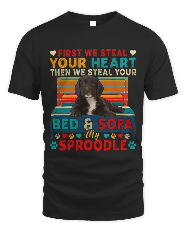 First Steal Your Cute Heart Then Bed And Sofa My Sproodle