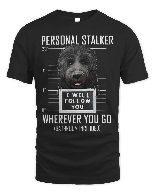 Personal Stalker Dog Black Russian Terrier I Will Follow You 66