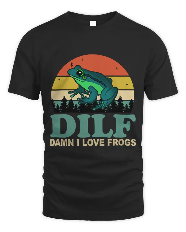 DILFDamn I Love Frogs Funny Saying FrogAmphibian Lovers 2 69