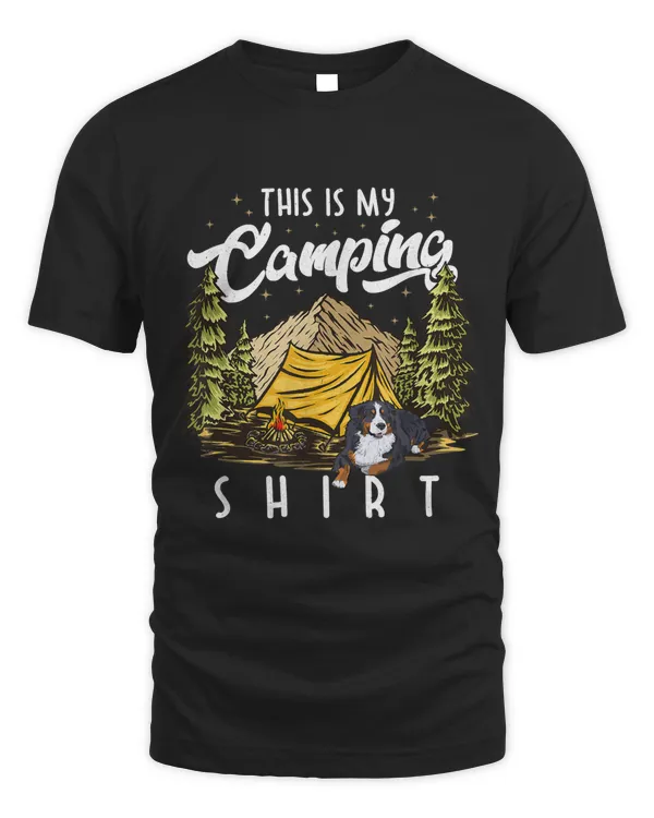 Campfire Border Collie This Is My Camping Vintage 44