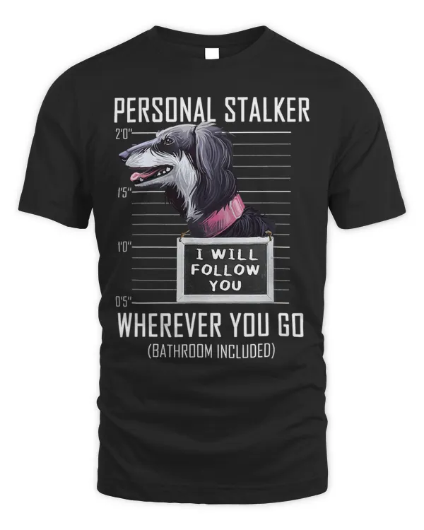 Personal Stalker Dog Saluki I Will Follow You Mugshot 99