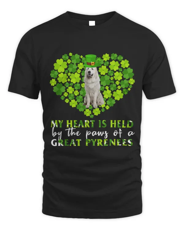 My Heart Is Held By The Paws Of A Great Pyrenees Shirt