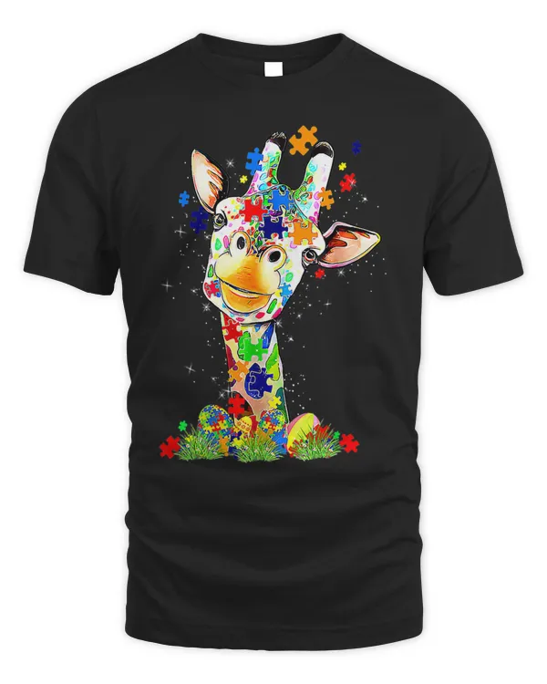 Easter Giraffe World Autism Awareness Day