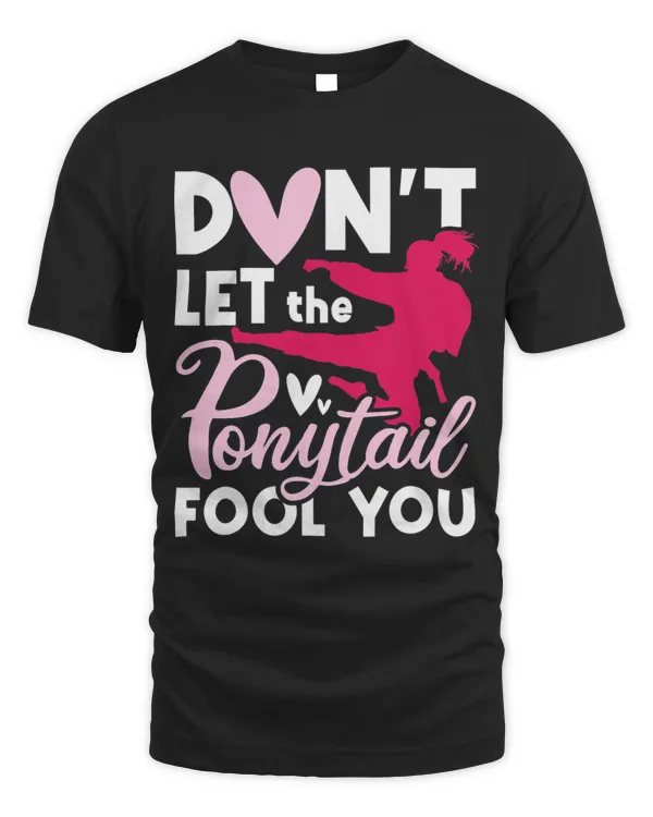 Dont Let The Ponytail Fool You Karate Taekwondo MMA 1