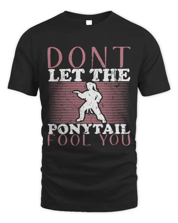 Dont Let The Ponytail Fool You MMA Jiu Jitsu Karate Girl