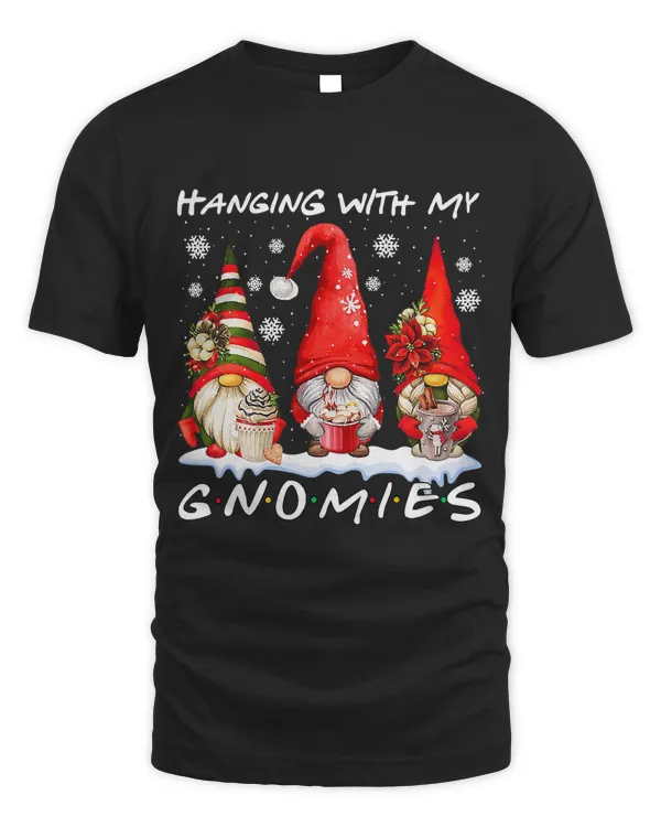 Hanging With My Gnomies Cute Gnomes Christmas Funny Holiday224