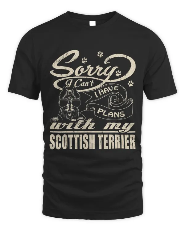 Sorry I Have Plans With My Scottish Terrier Funny Mothers