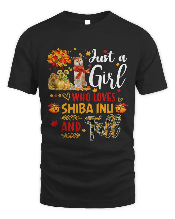 Autumn Tree Shiba Inu Thanksgiving Pumpkin Dog Fall Leaf 31