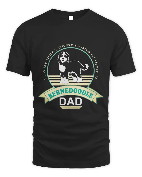 Bernedoodle Dad NickerStickers Bernedoodle Dog