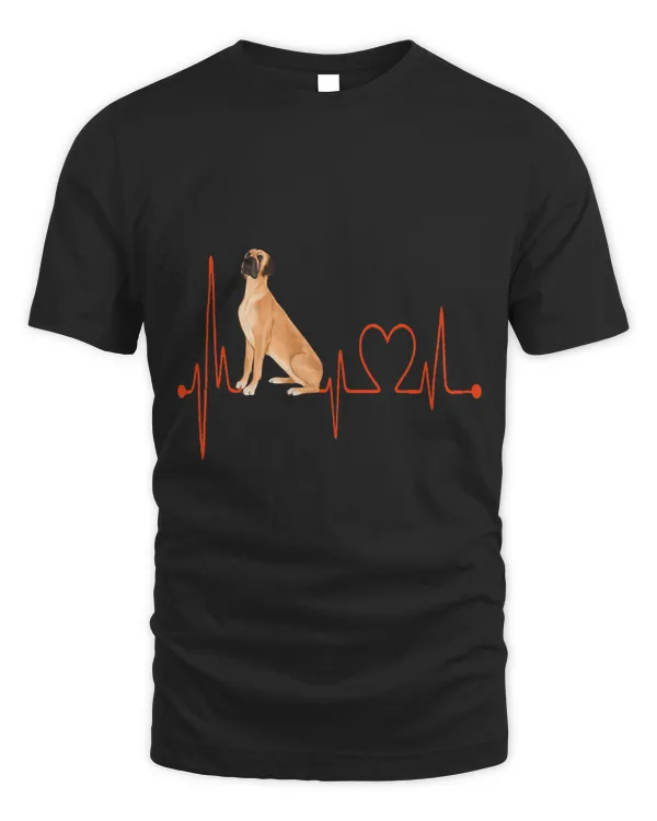 Great Dane Dog Heartbeat EKG Pulse My Dogs Are My Cardio T-Shirt Copy Copy