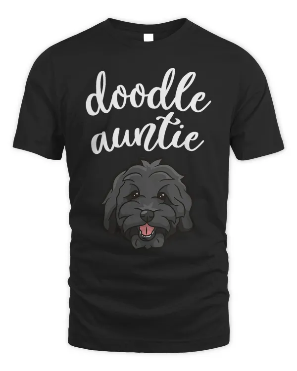 Goldendoodle Aunt - Doodle Auntie Cute Dog Gift T-Shirt Copy