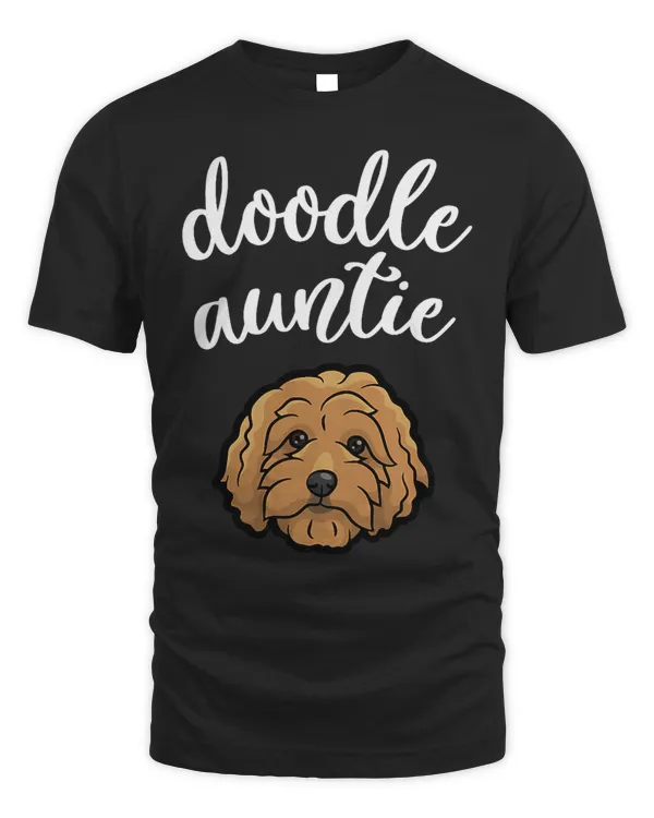Goldendoodle Aunt - Doodle Auntie Cute Dog Gift T-Shirt