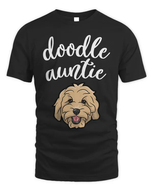 Goldendoodle Aunt - Doodle Auntie Cute Dog T-Shirt
