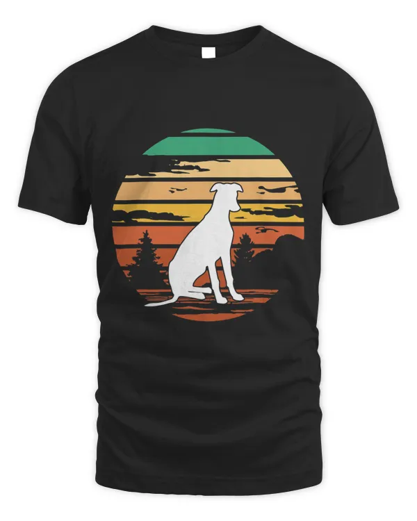 Greyhound Retro Whippet Vintage Galgo T-Shirt