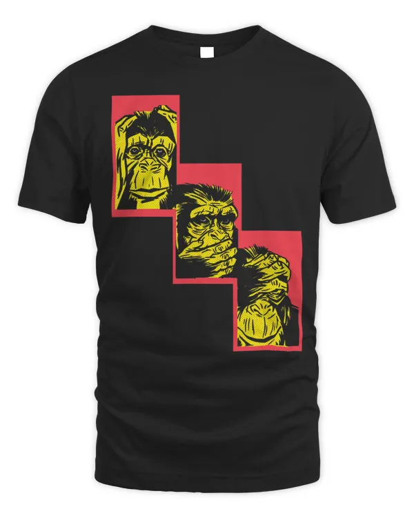 See Speak Hear No Evil Japanese Art Japan Monkeys Emoticon