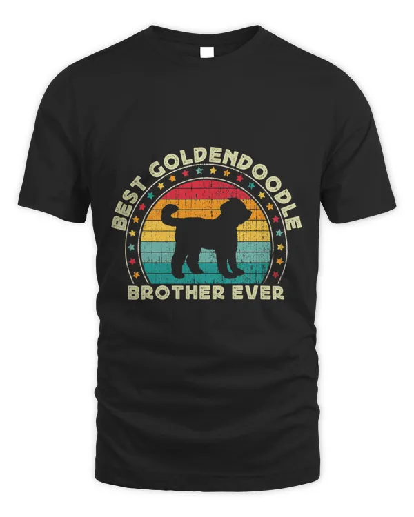 Goldendoodle Brother For Boys Men Doodle Dog Father's Day T-Shirt