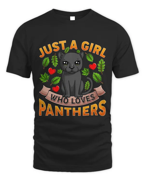Funny Panther Animal Lover Just A Girl Who Loves Panthers 420