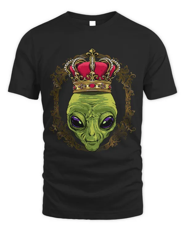 King Alien Wearing CrownQueen Alien 305