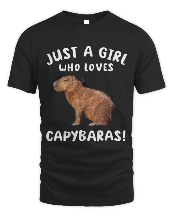 Funny capybara Quote Just a girl who loves Capybaras 198