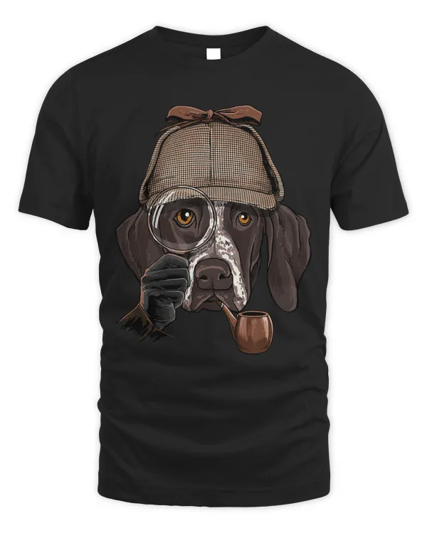 German Shorthaired Pointer Detective Dog Lover 152