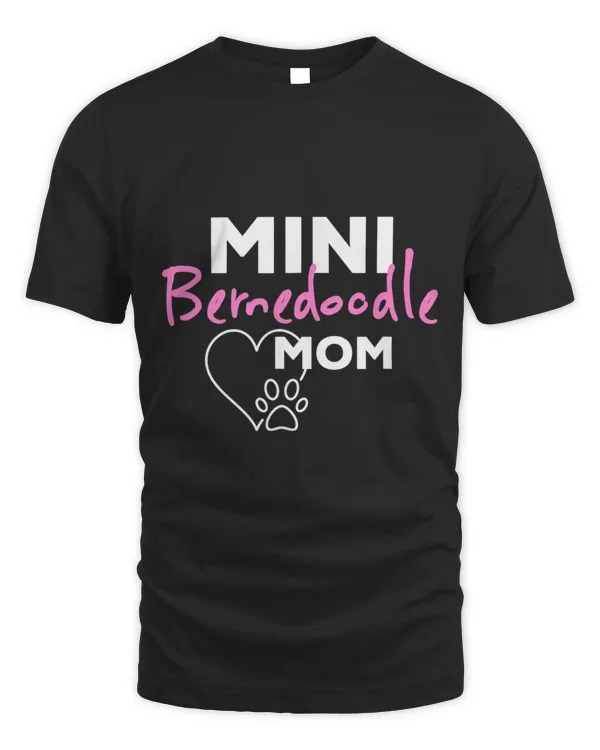 Mini Bernedoodle Mom T-Shirt3