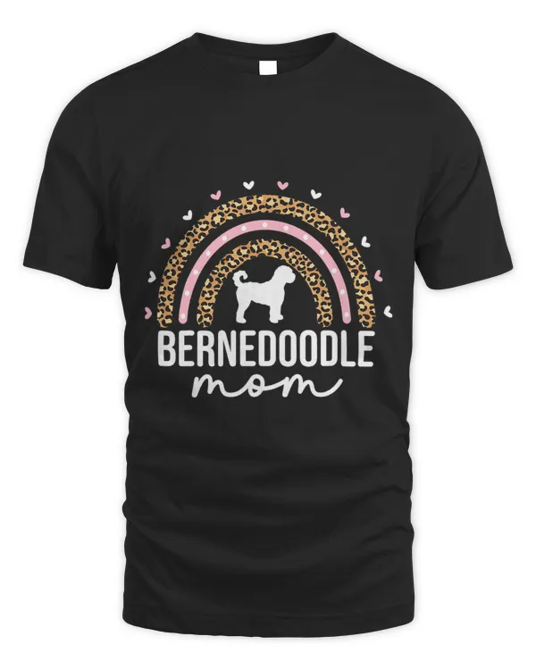 Bernedoodle Mom For Women Adults Bernedoodle Dog Mom Rainbow