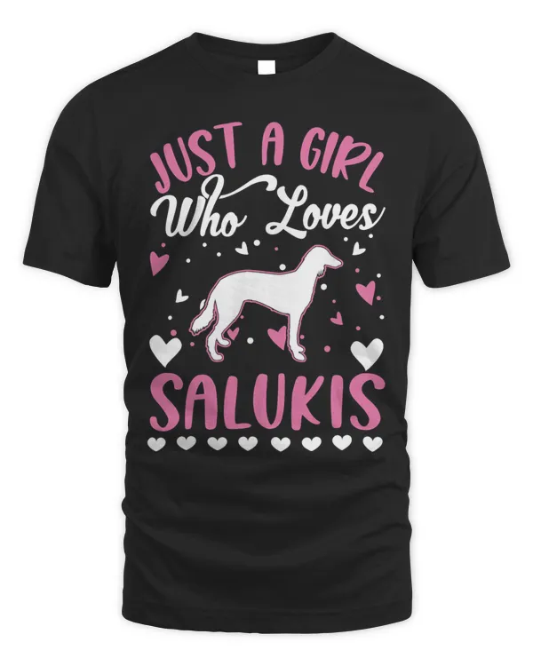 Just a girl who loves Salukis T-Shirt Copy