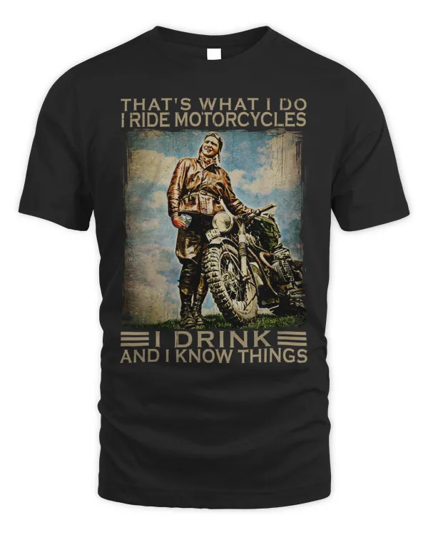 That's What I Do I Cook I Drink And I Know Things