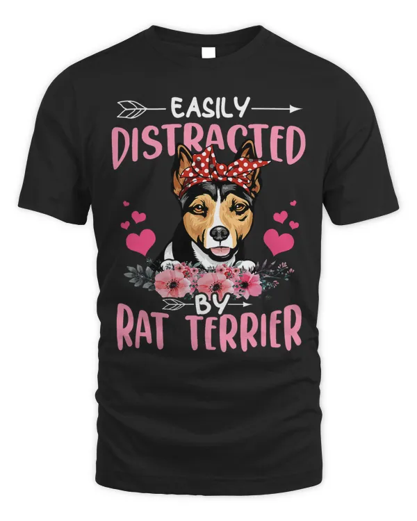Dog Lovers For Women Easily Distracted By Rat Terrier