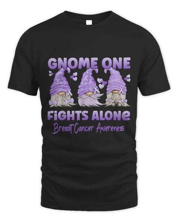 Gnome One Fights Alone Lavender Fight The Cancer Awareness18