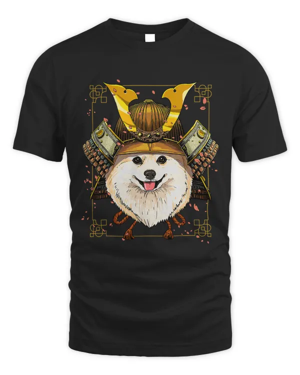 Samurai Pomeranian Dog Warrior Samurai Lovers Gift 267