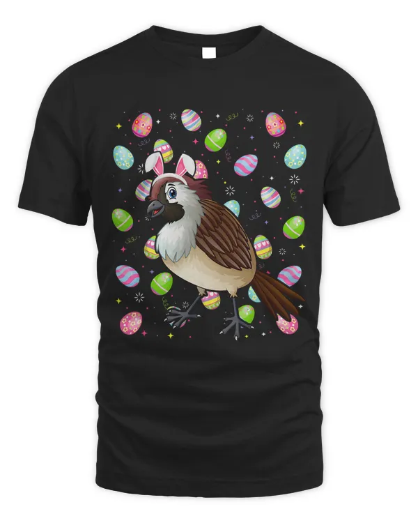 Sparrow Bird Lover Easter Egg Funny Sparrow Easter Sunday