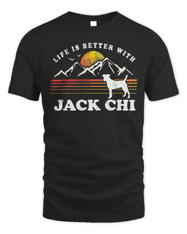 Life Better Jack Chi Vintage Dog Mom Dad 3
