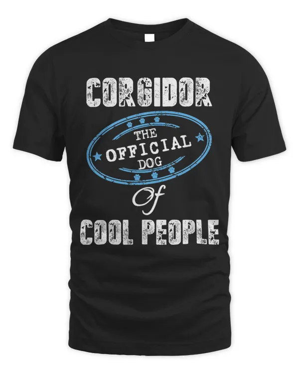 Corgidor Shirt The Official Dog Of Cool People Mom Dad Gift