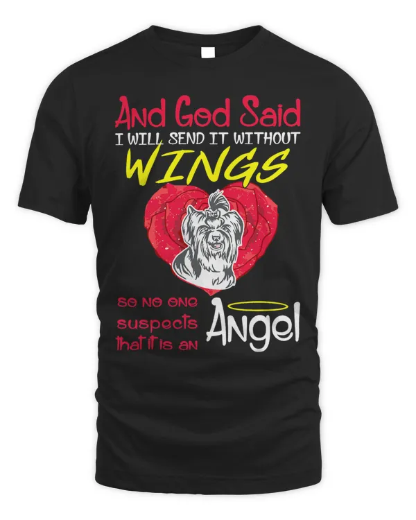 Biewer Terrier Angel Without Wings Gift