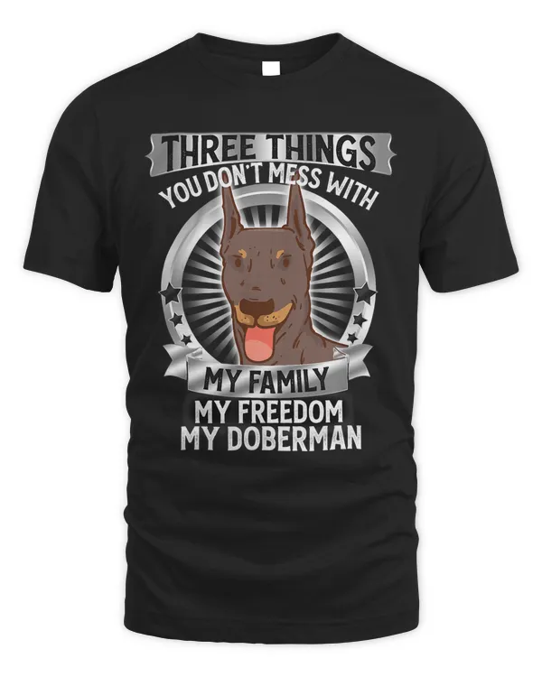 Doberman Dog Lover Funny Cute Puppy Lover Pet Family