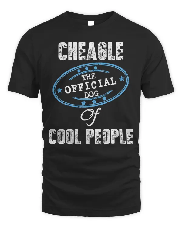 Cheagle Shirt The Official Dog Of Cool People Mom Dad Gift